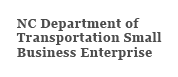 NC Dept of Transportation Small Business Enterprise